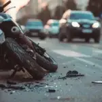 Motorcycle accident in st Louis